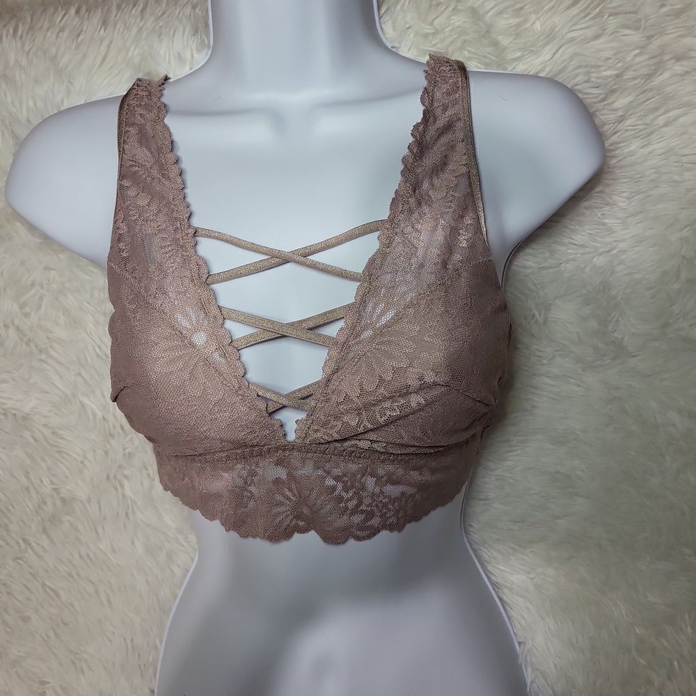 Nwot PINK Victoria's secret size large bralette, wear it 2 ways!!!,